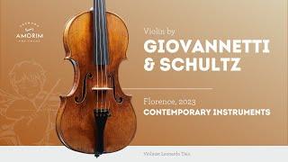 A Violin by Giovannetti&Schultz Florence 2023