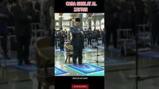 Inikah tata cara sholat Al-Zaytun yang disebut kontroversi⁉️