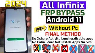 Infinix Smart 6 Frp Bypass Android 11  FRP LOCK UnlockGoogle Bypass Without Pc Android 11