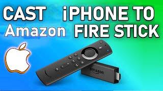 How to cast your iPhone  iPad to your Amazon Fire TV & Screen Mirror