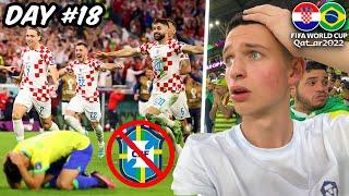 BRAZIL CRASH OUT WORLD CUP on PENALTIES vs CROATIA…