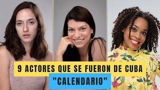 9 ACTORES de la serie CALENDARIO que ya NO ESTAN en CUBA