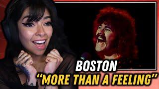 THOSE VOCALS  FIRST TIME HEARING Boston - More Than A Feeling  REACTION