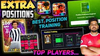 Best Positions For Top Players Using Position Booster Training In EFOOTBALL 24AMF SalahCB Viera