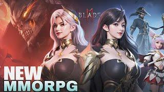 BLADE M GAMEPLAY NEW MMORPG FOR Androidios 2024  KR