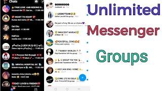 how to find Messenger groups Messenger groups linkMessenger chatting groups