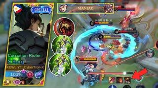 WTF DAMAGE HYPER X.BORG + ALL DAMAGE BUILD IS SO OP  MLBB