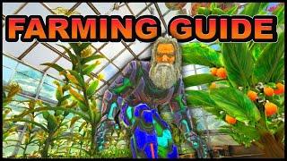 Farming Guide Ark *NEW*  COMPLETE Ark Guide  Seeds Greenhouse  Settings  and More