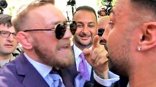 PAULIE MALIGNAGGI CONFRONTS CONOR MCGREGOR BOTH GET INTO HEATED SCUFFLE OVER SPARRING FULL VIDEO