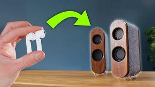 Transforming dead earbuds into POWERFUL wireless speakers