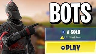 How To Get Into *BOT LOBBIES* In Fortnite EASY WINS + LESS PEOPLE