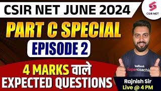 CSIR NET Chemistry Preparation CSIR NET PART C Expected Questions 02 CSIR NET Part C  Rajnish Sir