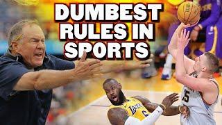 The DUMBEST Rules in Sports