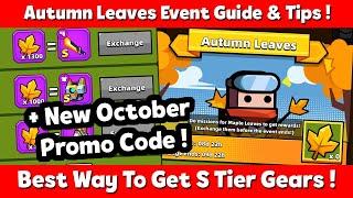 Survivor.io Autumn Leaves Event Guide & Tips + New October Promo Code