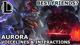 Aurora Voicelines and Interactions The Witch Between Worlds  League of Legends Quotes