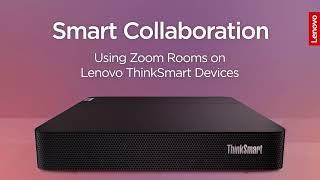 Using Zoom Rooms on a ThinkSmart Device