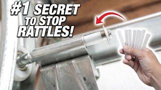 How To Fix Annoying Garage Door RATTLES THE #1 SECRET NO ONE TALKS ABOUT DIY