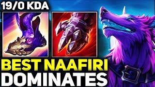 RANK 1 NAAFIRI DOMINATES MID LANE - FULL GAMEPLAY  League of Legends