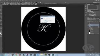 How to make a custom gobo for American DJ IKON IR Photoshop Tutorial