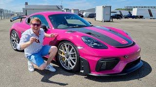 GREATEST PORSCHE EVER First Drive in New Cayman GT4 RS - Plus JCR Exhaust