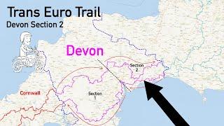Trans Euro Trail - UK Devon. Section 2 north east half