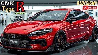New 2025 Civic Type R Sport - Full Redesign Review FIRST LOOK