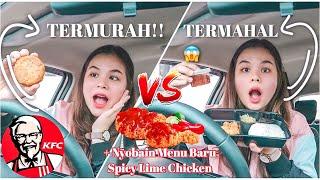 Makanan TERMURAH vs TERMAHAL KFC Nyobain Spicy Lime Chicken menu baru kfc  Sarina Nielsen