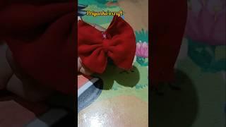 Diy Bow Hair Band   Lets Make a Bow️#shorts