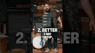 3 ways to mic a drum kit 