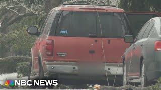 Downed Oregon power lines from winter storm kill three people