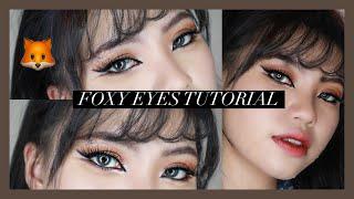 FOXY EYES TUTORIAL