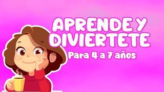 ¡Aprende junto a tu hijo Preguntas para niños de 4 a 7 años  Videos educativos para niños