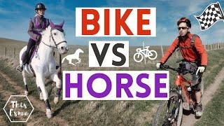 Bike VS Horse Equilab Challenge AD  This Esme