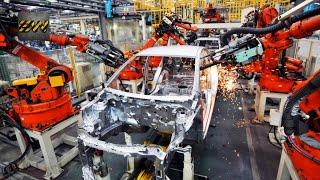 How Cars Are Made In Factories? Mega Factories Video