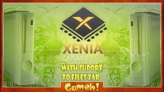 Microsoft Xbox 360 Xenia Emulator with support to Files  .zar