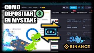 COMO RETIRAR Y DEPOSITAR DINERO EN MYSTAKE