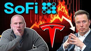 LARGER Stock Price Collapse Coming?    Tesla & SOFI Stock