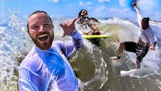 Irish Guy Tries Surfing For The First Time  Irish Jesus