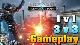 Lineage 2 Revolution - 1v1 & 3v3 Gameplay