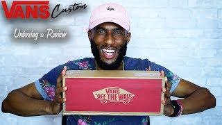 VANS CUSTOM OLD SKOOL  UNBOXING & REVIEW