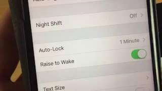 iPhone 7  Plus How to Change Auto Lock Screen Timeout New Location for iOS 10 & Above