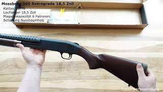 Vorstellung Mossberg 590 Retro 185 Zoll Kaliber 1276