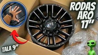 RODAS NOVAS STRONG GT7 ARO 17X9 - 8X170 - PROJETO F250 ROBOCOP