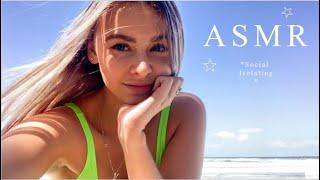 ASMR At The Beach *Self Isolate With Me*