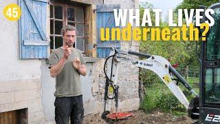 45 - Removing Cement Render from Old Farmhouse & Visiting an Ancient Château