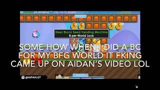 I’m in AIPAN’S video  Growtopia