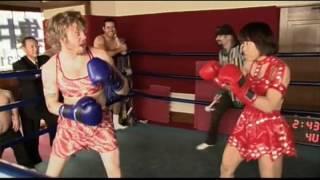 Jackass The Movie -  Kickboxer Ass kicked by girl