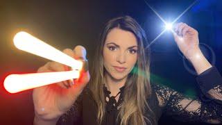 ASMR Focus & Follow The Light... BRIGHT lights for INTENSE head tingles