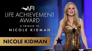 Nicole Kidman Accepts the 49th AFI Life Achievement Award