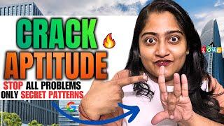 Master Aptitude in 15minsCLEAR APTITUDE with SMART SHEET EASILY️ONLY PATTERN TO MASTER